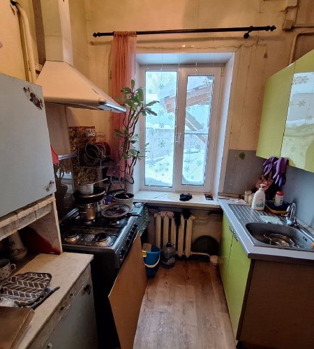 2 комнаты 34,9 м.кв. в квартире