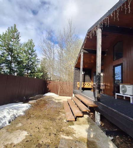 Дом Барнхауз 97 м.кв. СНТ Ручеёк2