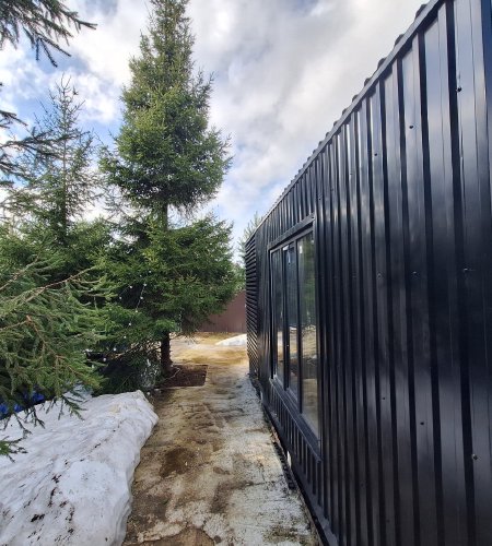 Дом Барнхауз 97 м.кв. СНТ Ручеёк2