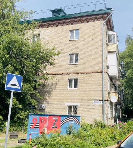 2-ком. кв., S = 44 кв.м, 3/4 эт.