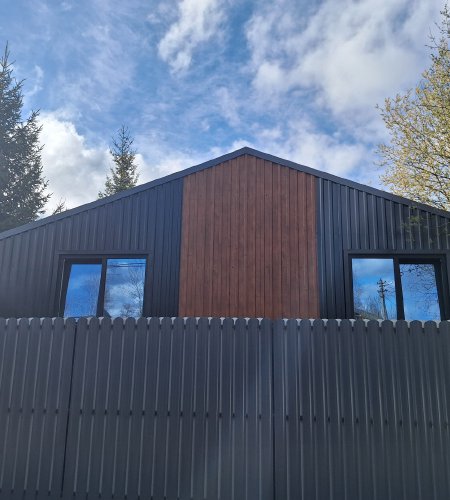 Дом Барнхауз 97 м.кв. СНТ Ручеёк2